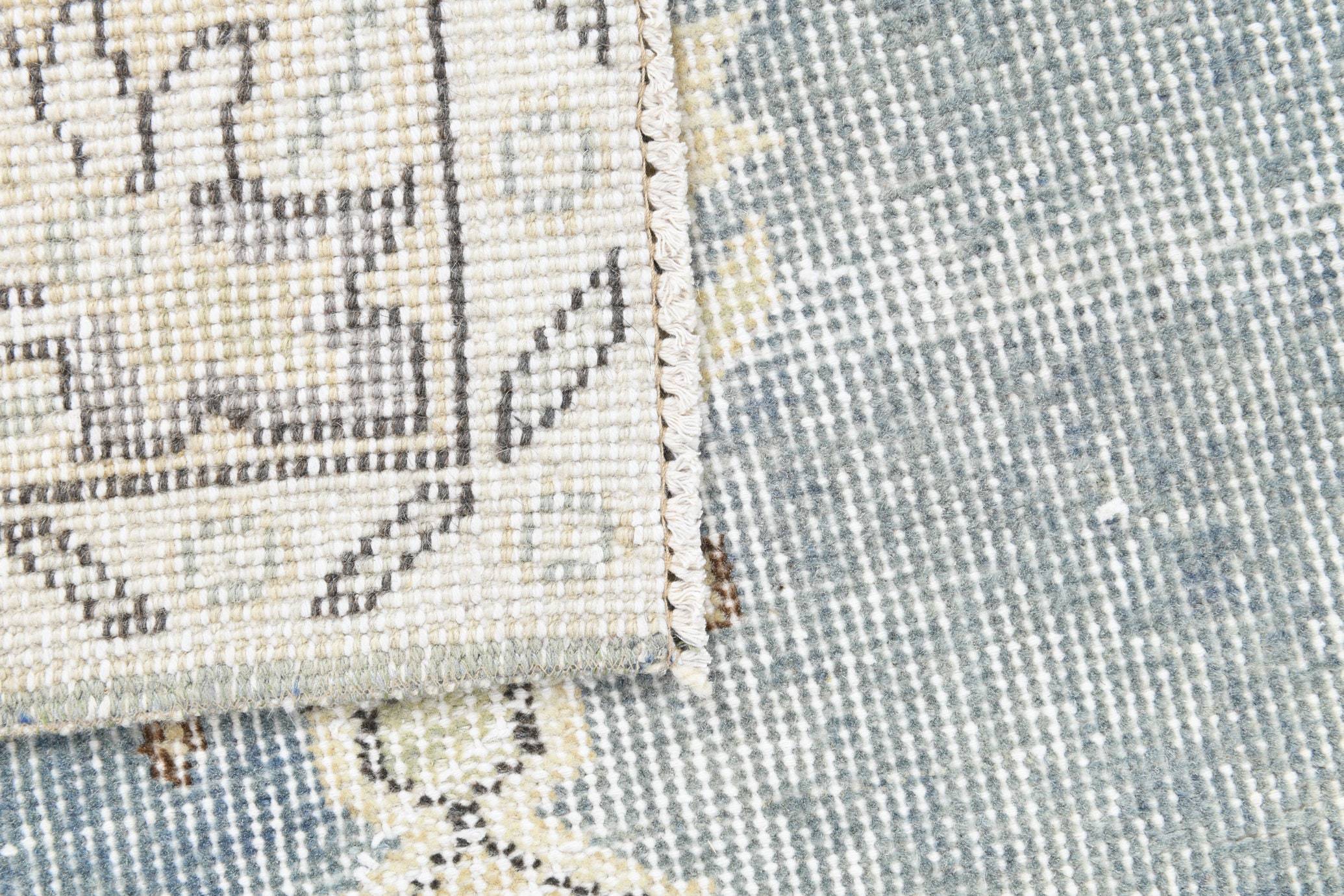 3' x 7' Blue Turkish Vintage Rug  |  RugReform