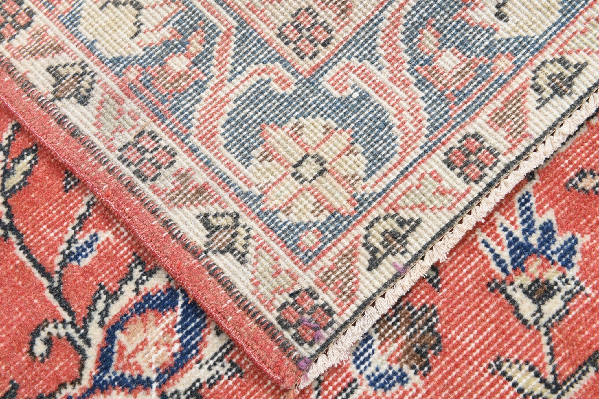 4' x 6' Red Turkish Vintage Rug  |  RugReform