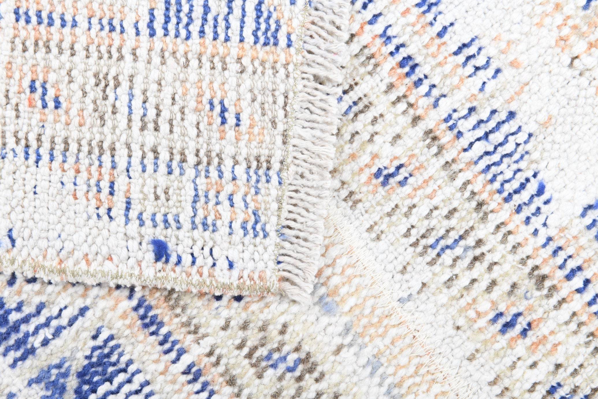 1' x 2' Blue Turkish Vintage Runner Rug  |  RugReform