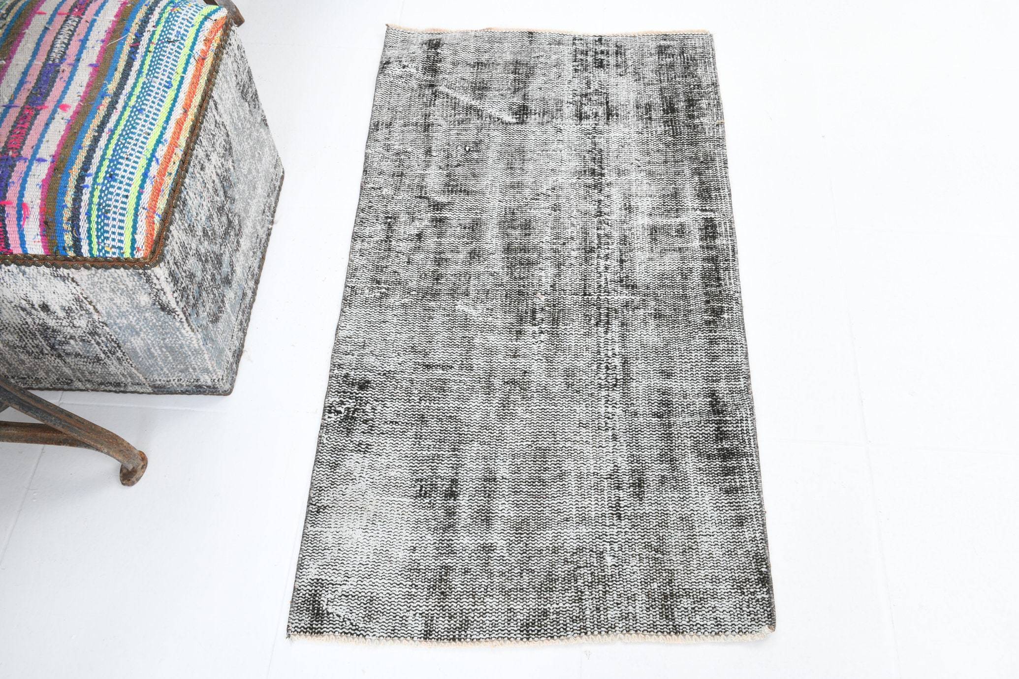 2' x 3' Vintage rug, Bathroom Vintage rug, Black-Gray Vintage rug, Cotton Vintage rug, Laundry Vintage rug, Nursery Vintage rug, Office Vintage rug, Overdyed Vintage rug, Patio-Outdoor Vintage rug, Solid Vintage rug, Vintage Runner, Wool Vintage rug, Vintage rug