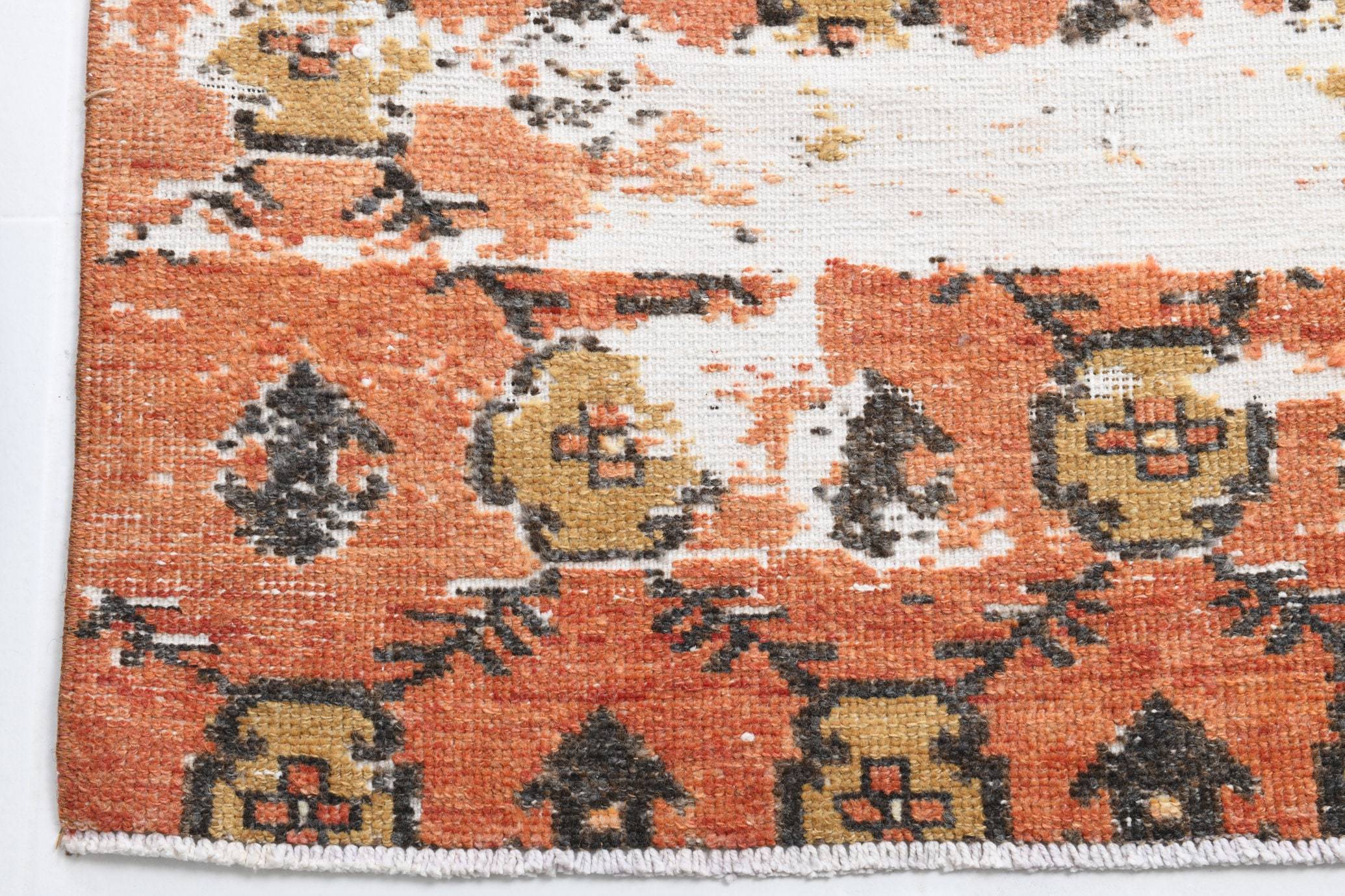 2' x 11' Red Turkish Vintage Runner Rug  |  RugReform