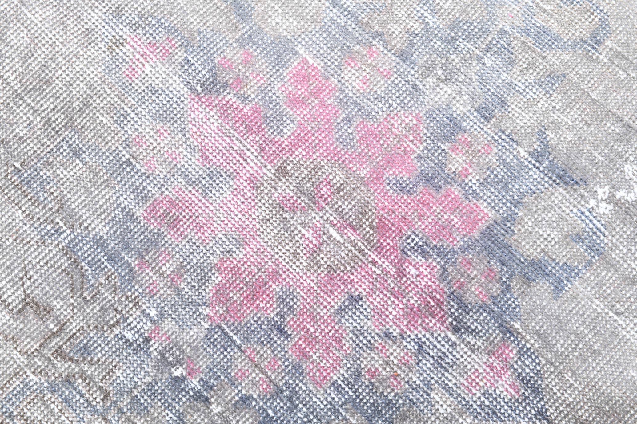 3' x 7' Black-Gray Turkish Vintage Rug  |  RugReform