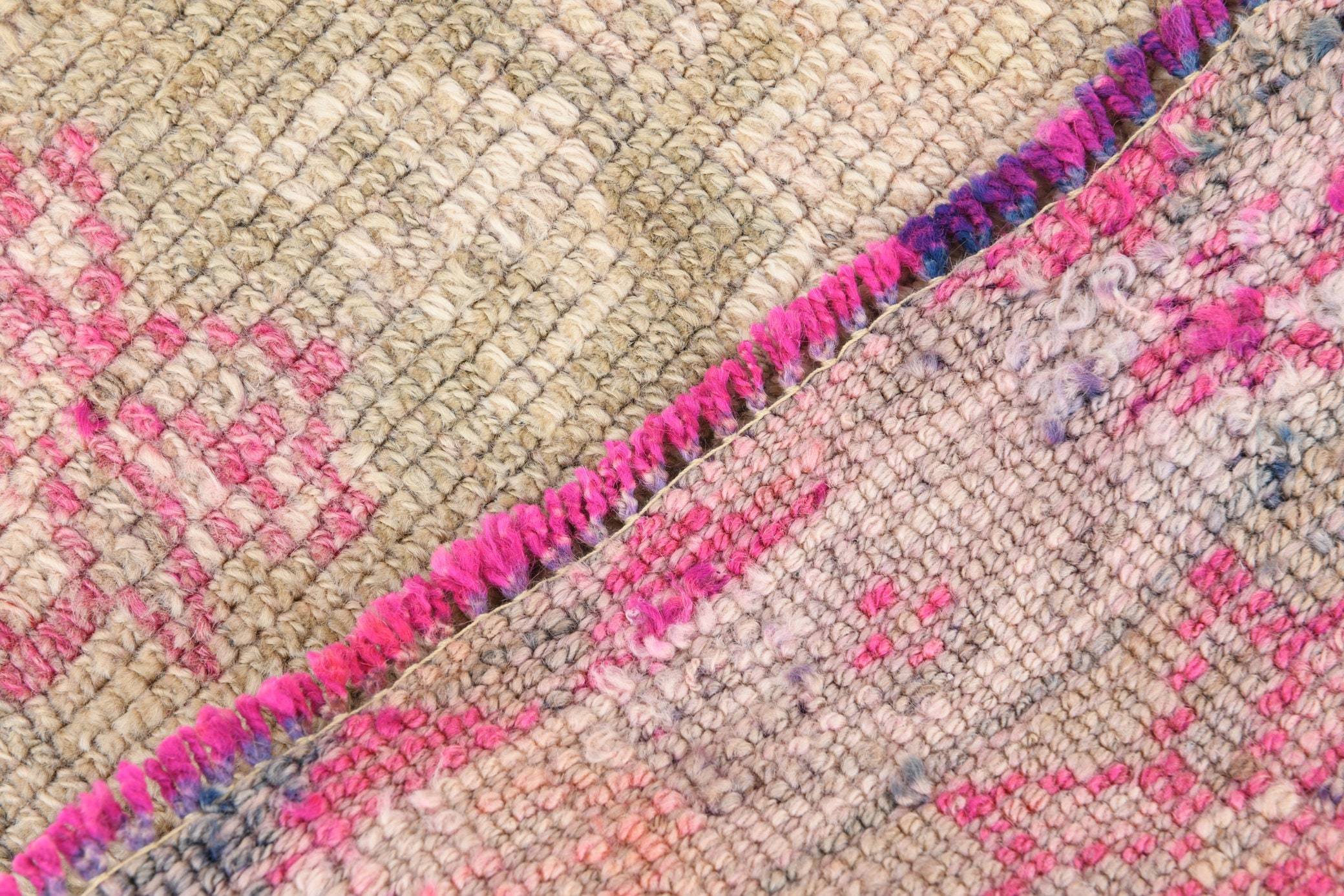 2' x 13' Vintage rug, Bedroom Vintage rug, Cotton Vintage rug, Distressed Vintage rug, Entryway-Hallway Vintage rug, Kitchen-Dining Vintage rug, Laundry Vintage rug, Office Vintage rug, Pink Vintage rug, Southwestern Vintage rug, Vintage Herki, Wool Vintage rug, Vintage rug