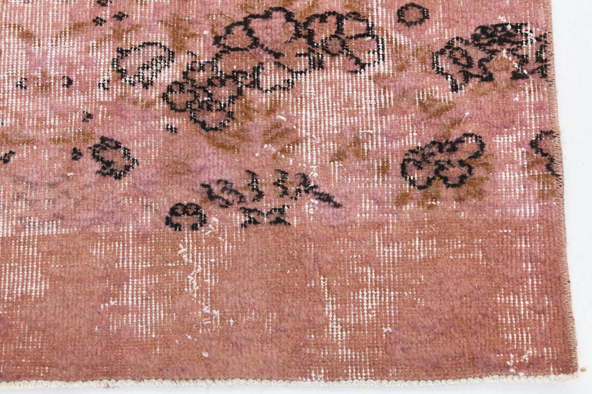2' x 9' Vintage rug, Cotton Vintage rug, Distressed Vintage rug, Dorm Vintage rug, Entryway-Hallway Vintage rug, Kitchen-Dining Vintage rug, Living Room Vintage rug, Office Vintage rug, Pink Vintage rug, Plants-Trees Vintage rug, Vintage Runner, Wool Vintage rug, Vintage rug