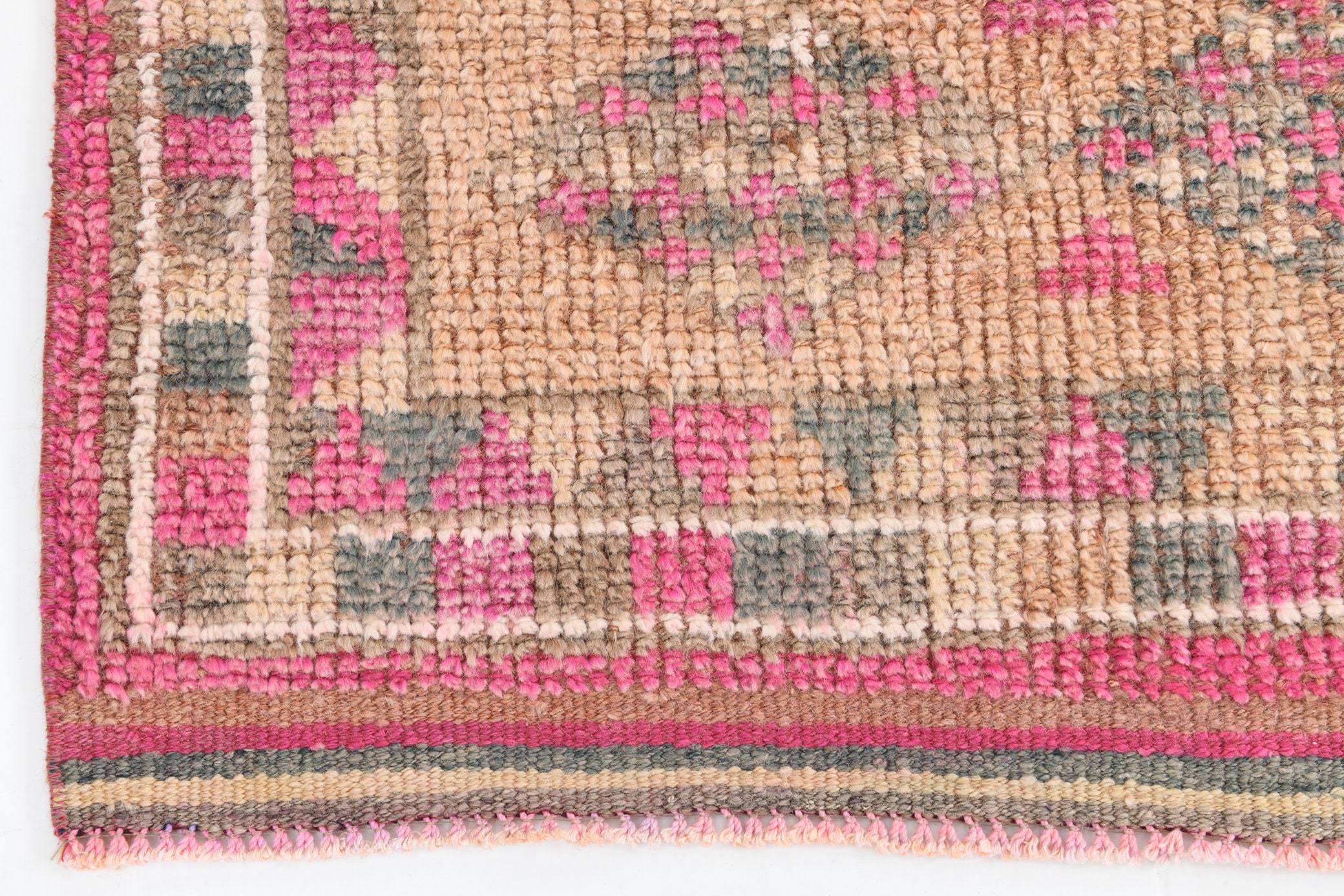 2' x 12' Vintage rug, Cotton Vintage rug, Entryway-Hallway Vintage rug, Kitchen-Dining Vintage rug, Living Room Vintage rug, Nursery Vintage rug, Office Vintage rug, Red Vintage rug, Rustic-Primitive Vintage rug, Southwestern Vintage rug, Vintage Herki, Wool Vintage rug, Vintage rug