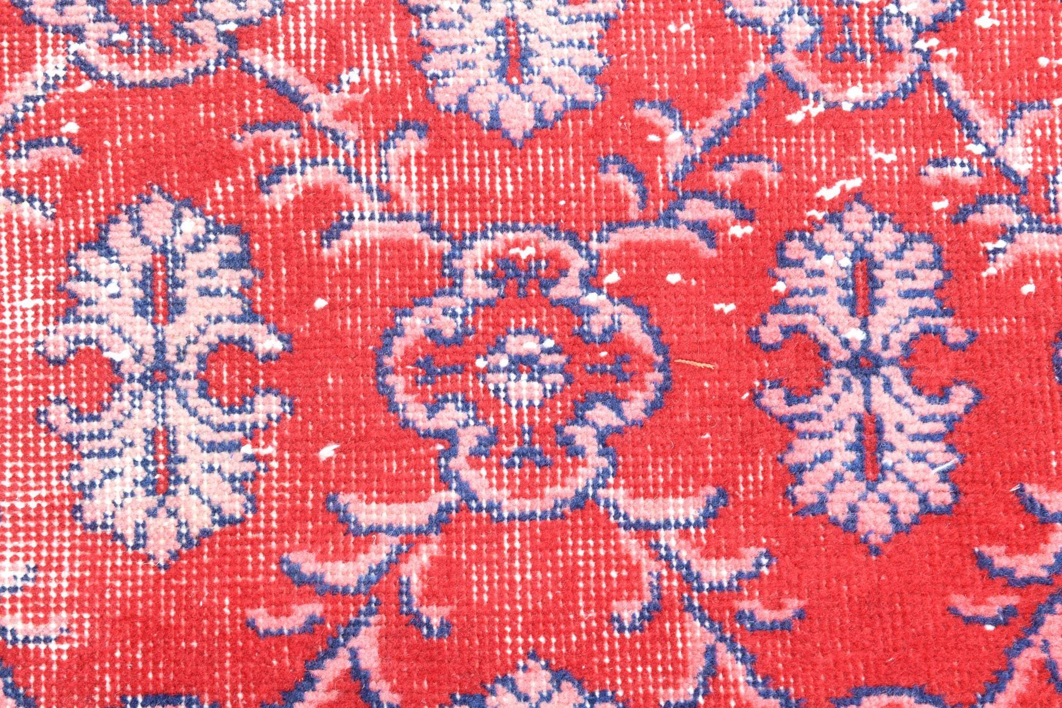 2' x 8' Red Turkish Vintage Runner Rug  |  RugReform