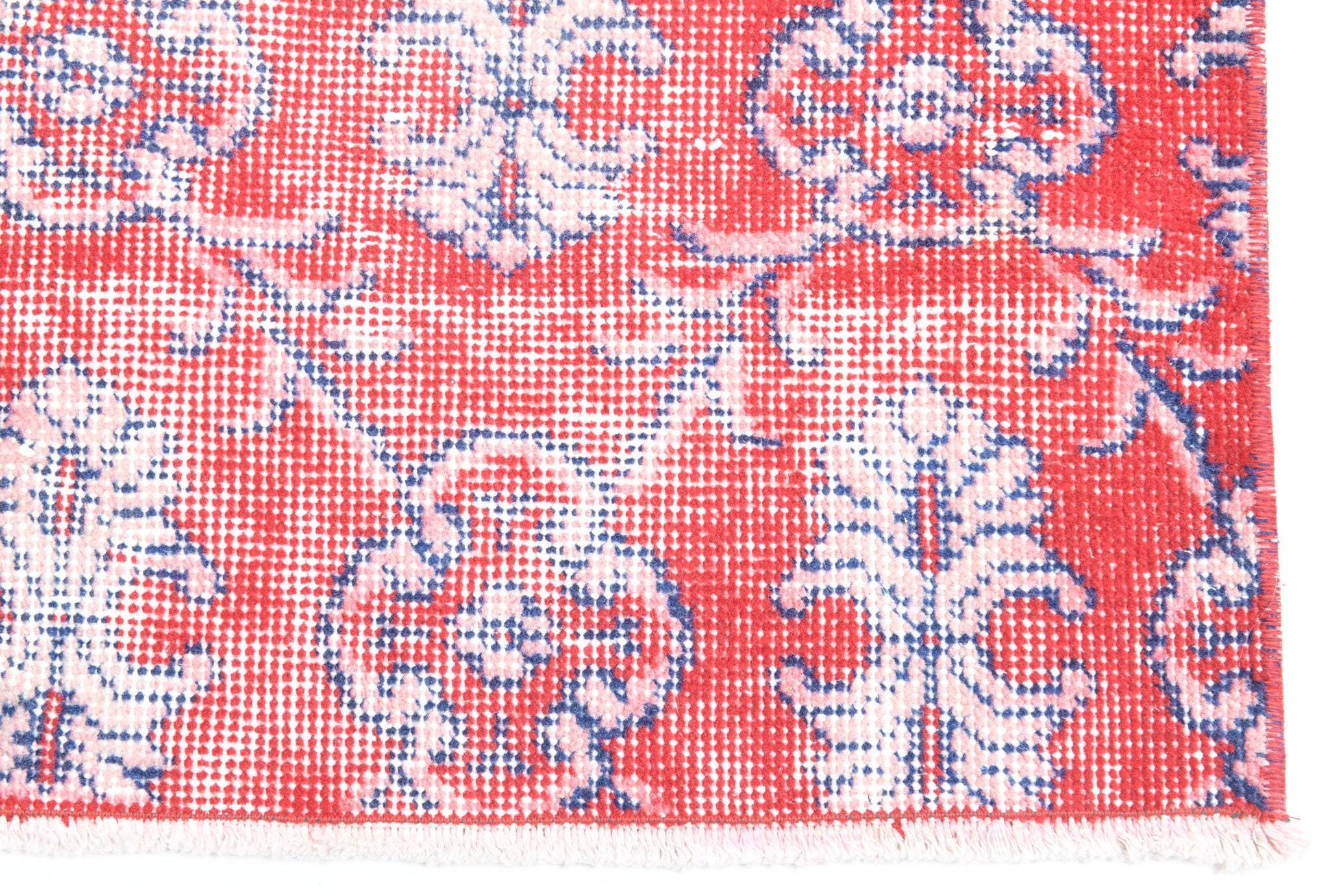 2' x 8' Red Turkish Vintage Runner Rug  |  RugReform