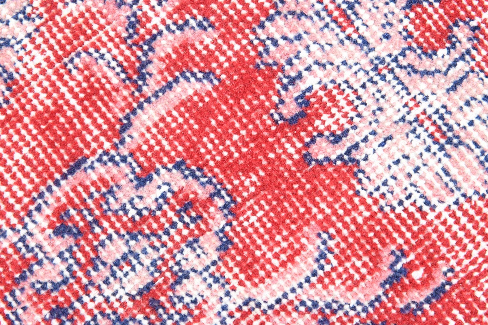2' x 7' Red Turkish Vintage Runner Rug  |  RugReform