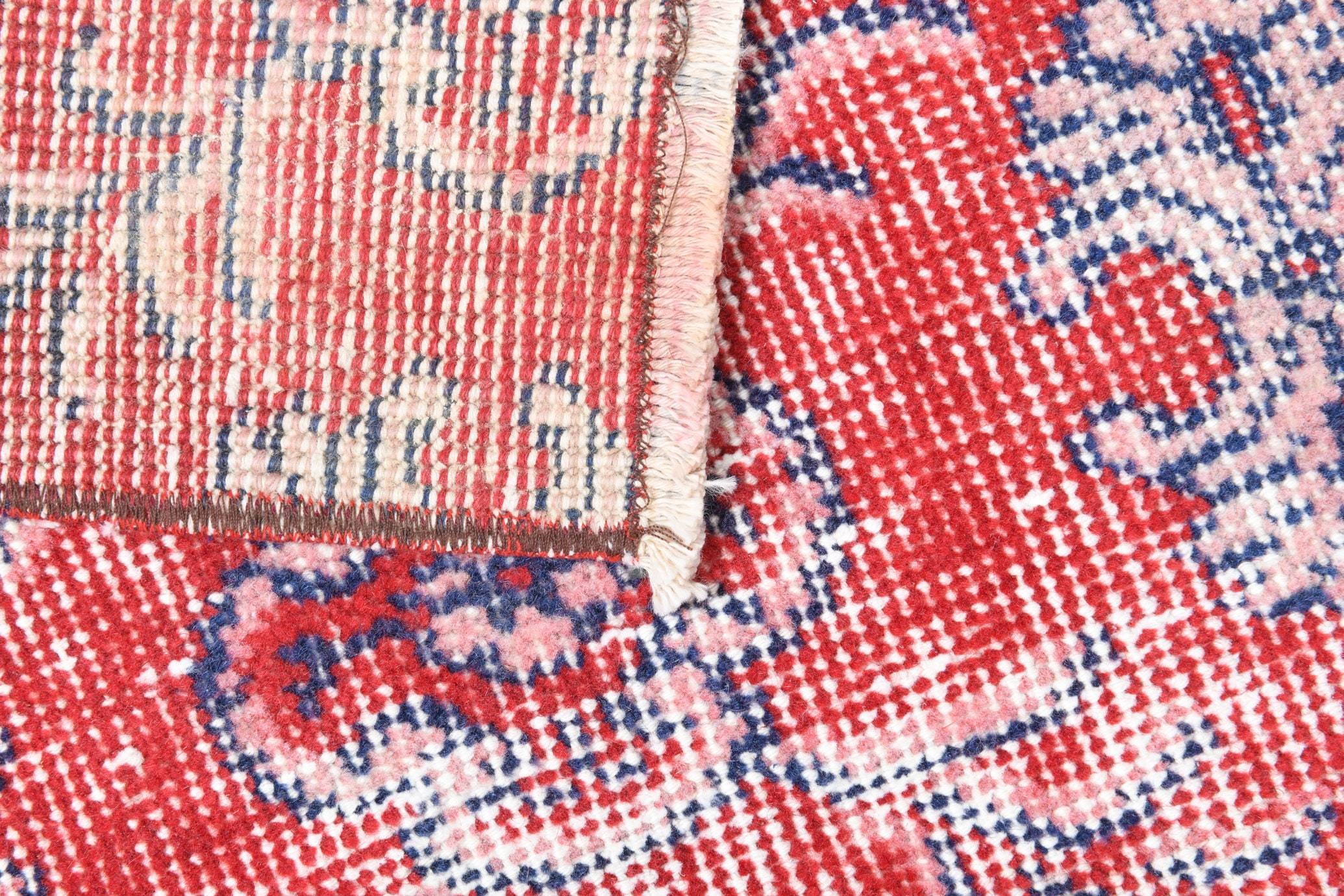 2' x 7' Red Turkish Vintage Runner Rug  |  RugReform