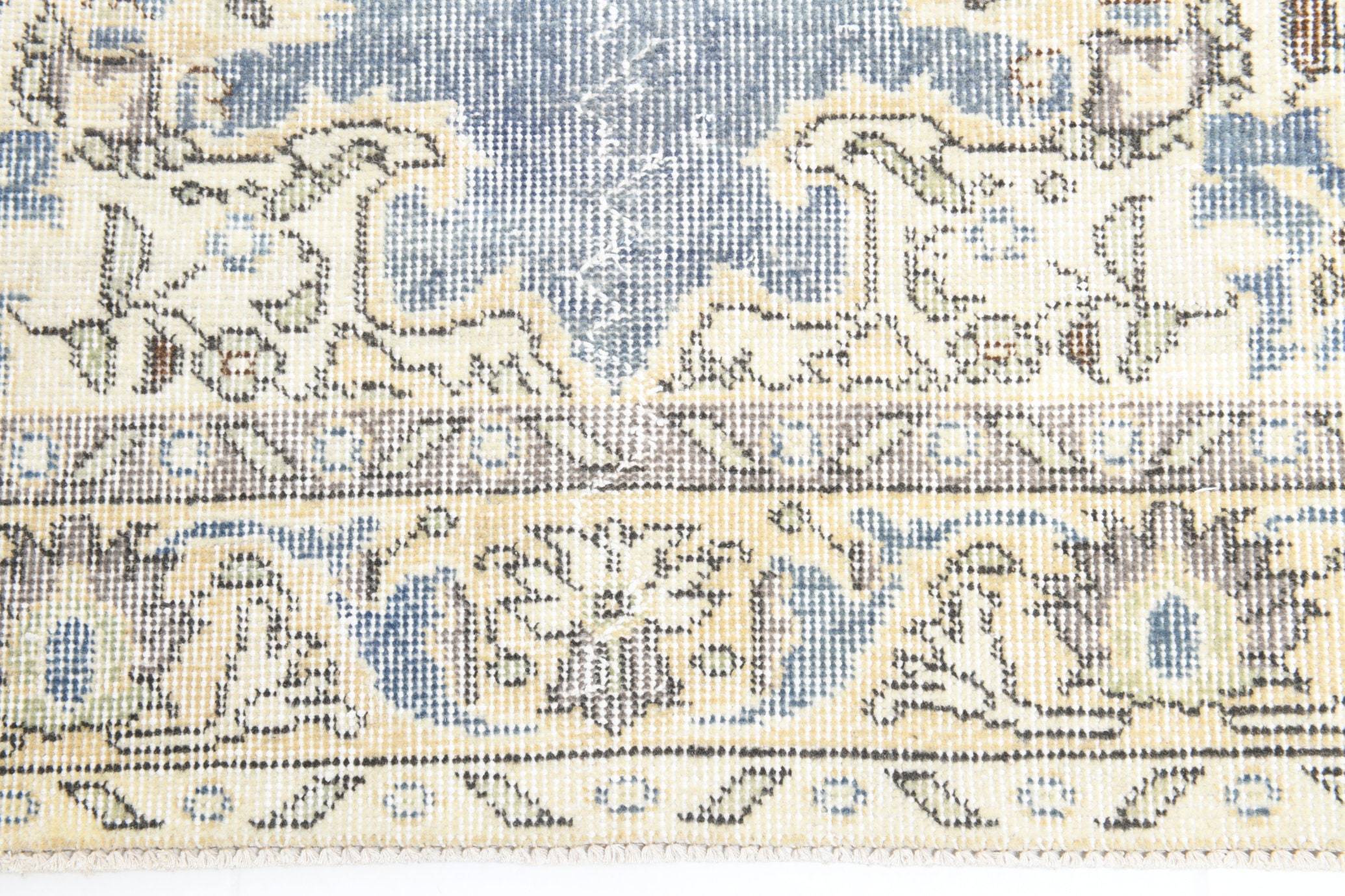 3' x 7' Blue Turkish Vintage Rug  |  RugReform