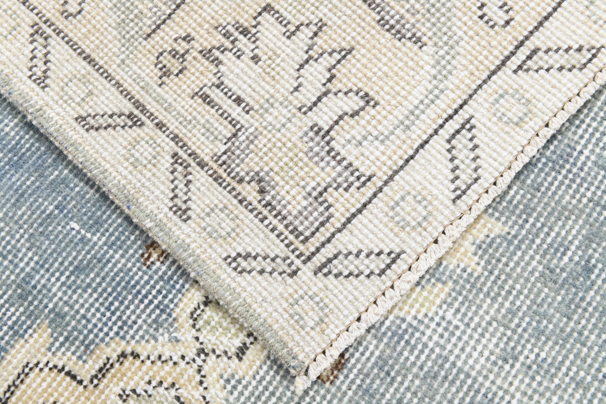 3' x 7' Blue Turkish Vintage Rug  |  RugReform