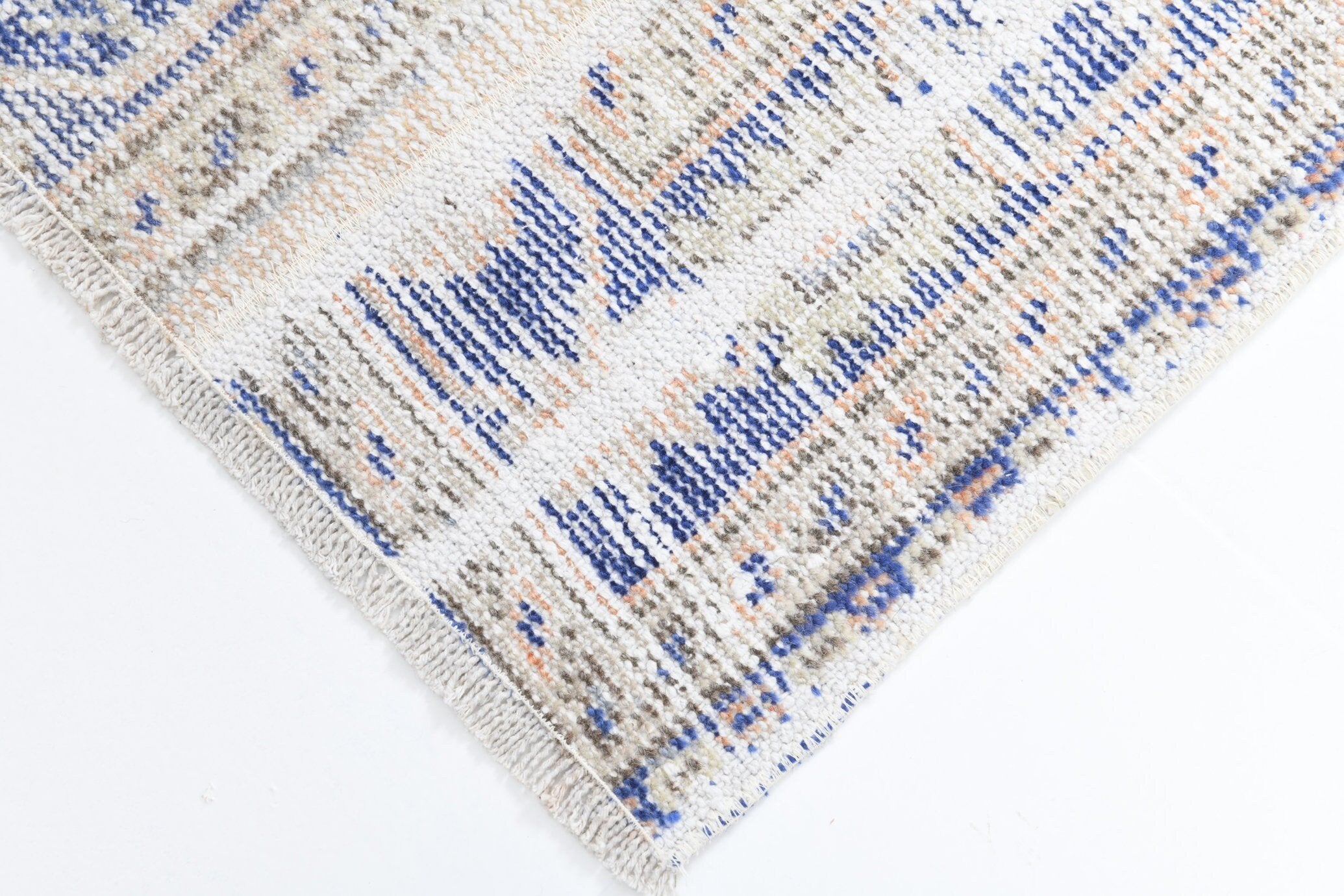 1' x 2' Blue Turkish Vintage Runner Rug  |  RugReform