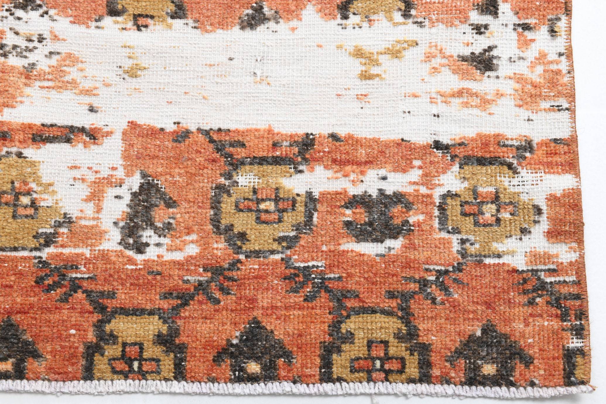 2' x 11' Red Turkish Vintage Runner Rug  |  RugReform