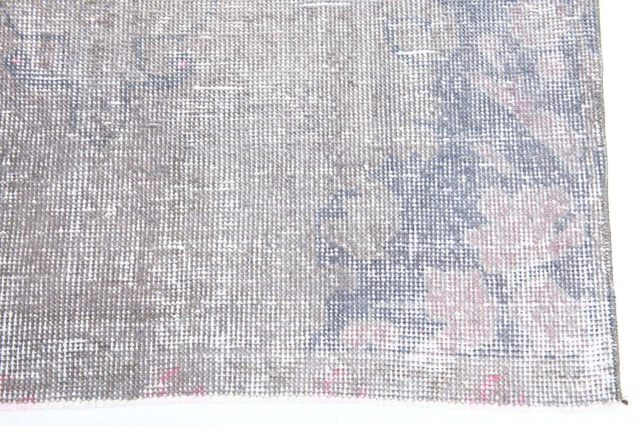 3' x 7' Black-Gray Turkish Vintage Rug  |  RugReform
