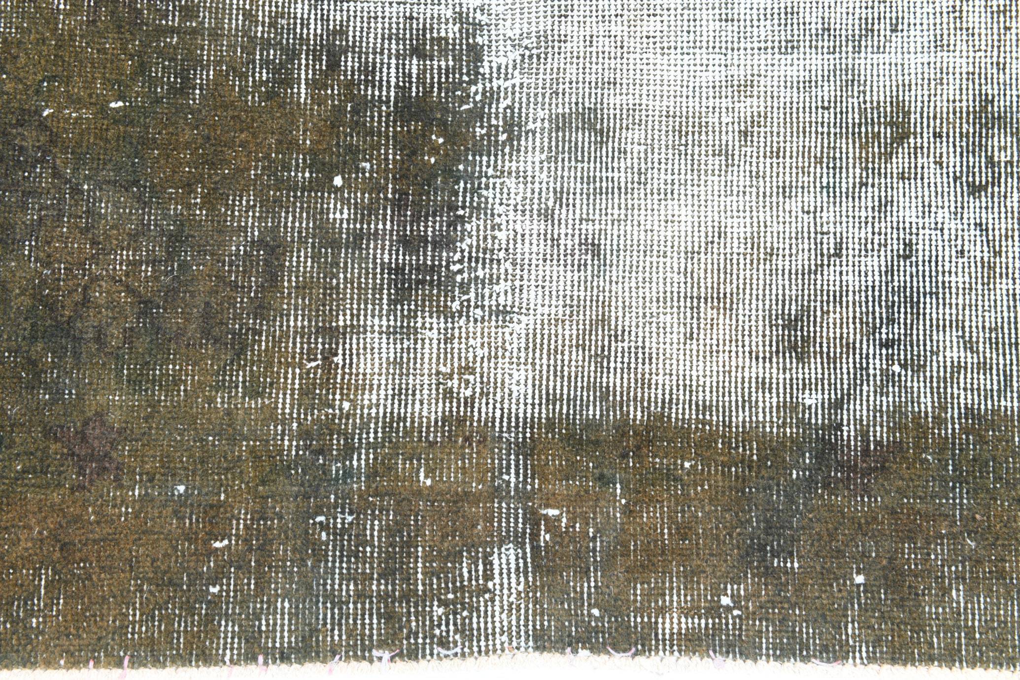 3' x 6' Black-Gray Turkish Vintage Runner Rug  |  RugReform
