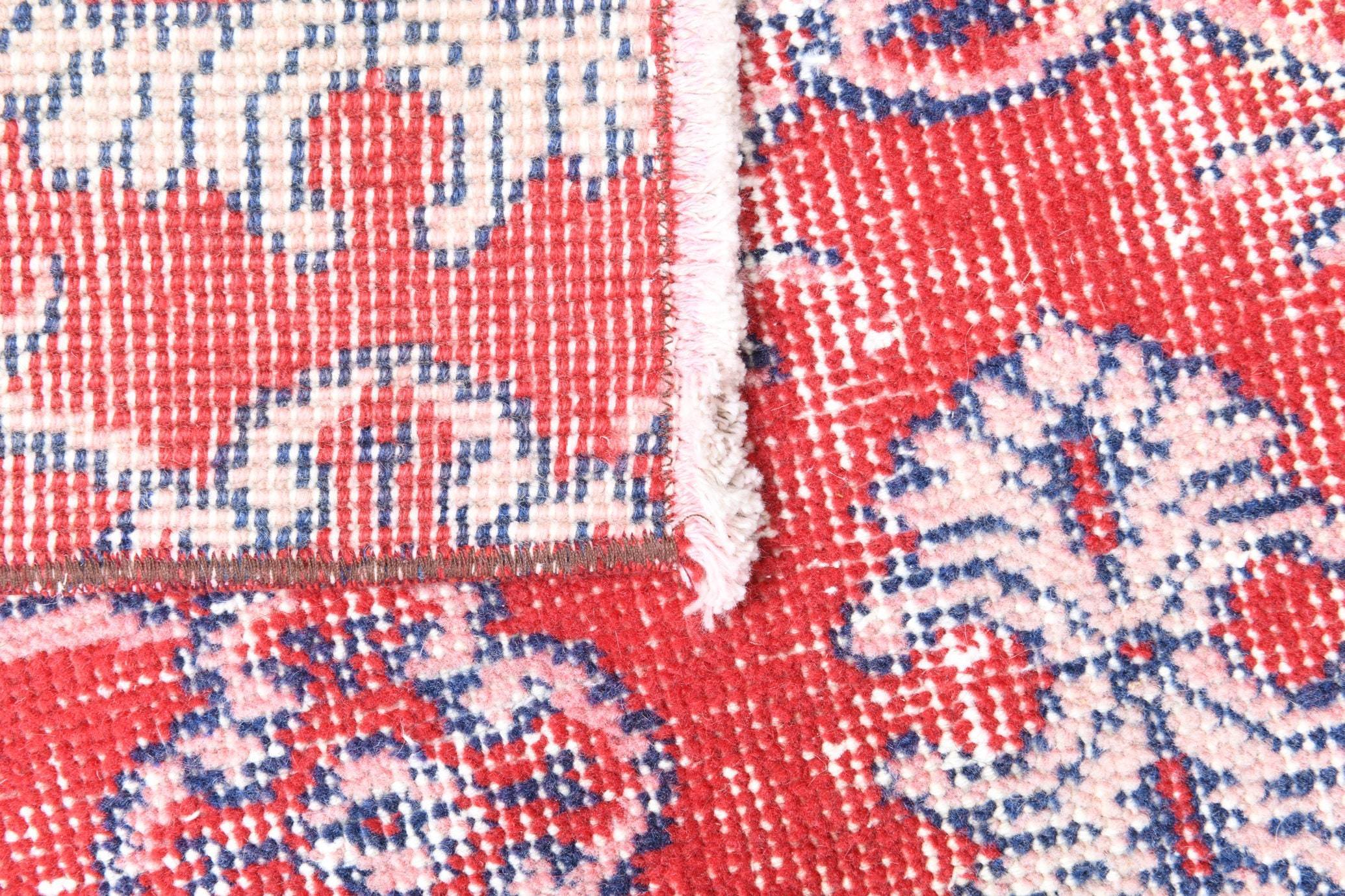 2' x 8' Red Turkish Vintage Runner Rug  |  RugReform