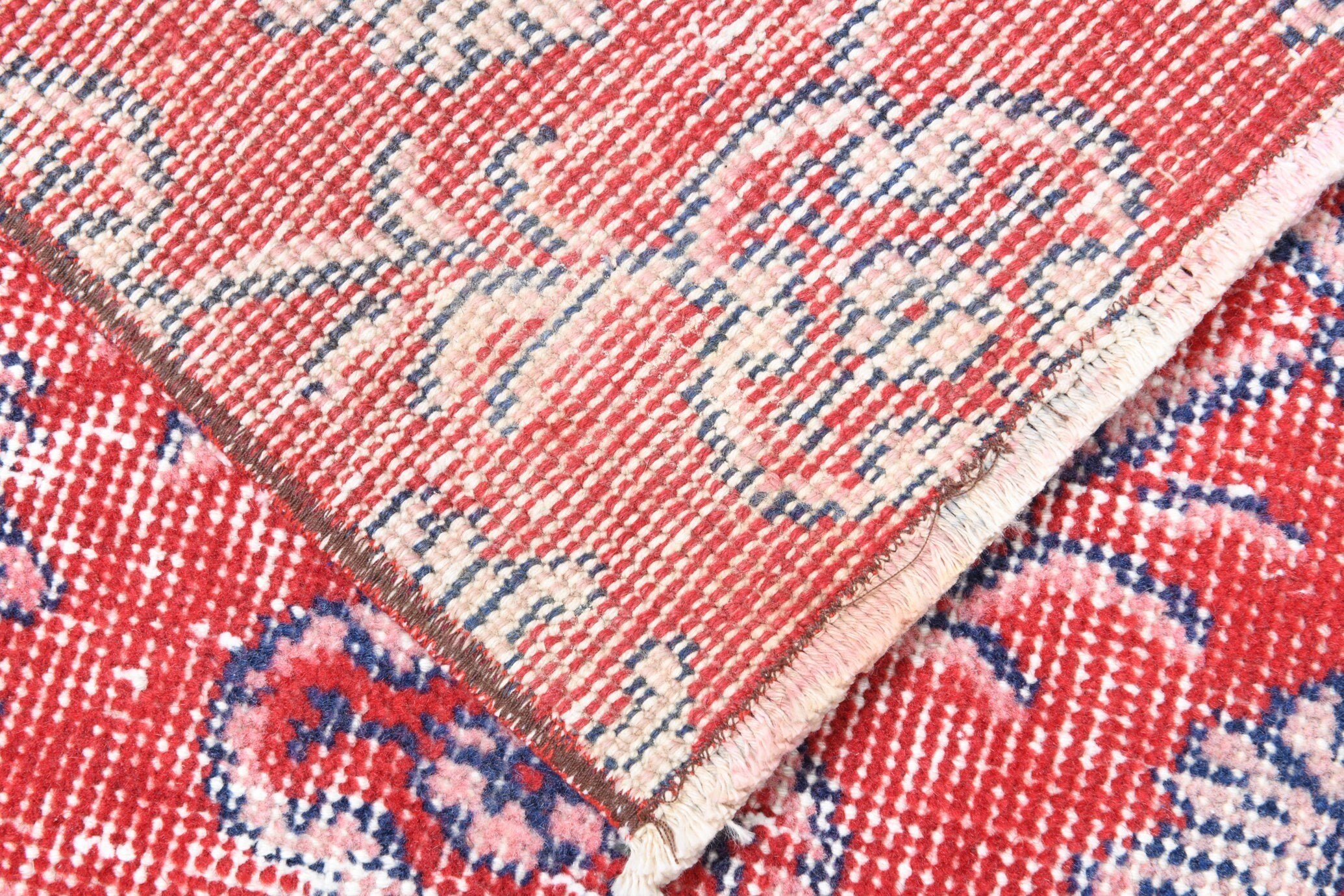 2' x 7' Red Turkish Vintage Runner Rug  |  RugReform