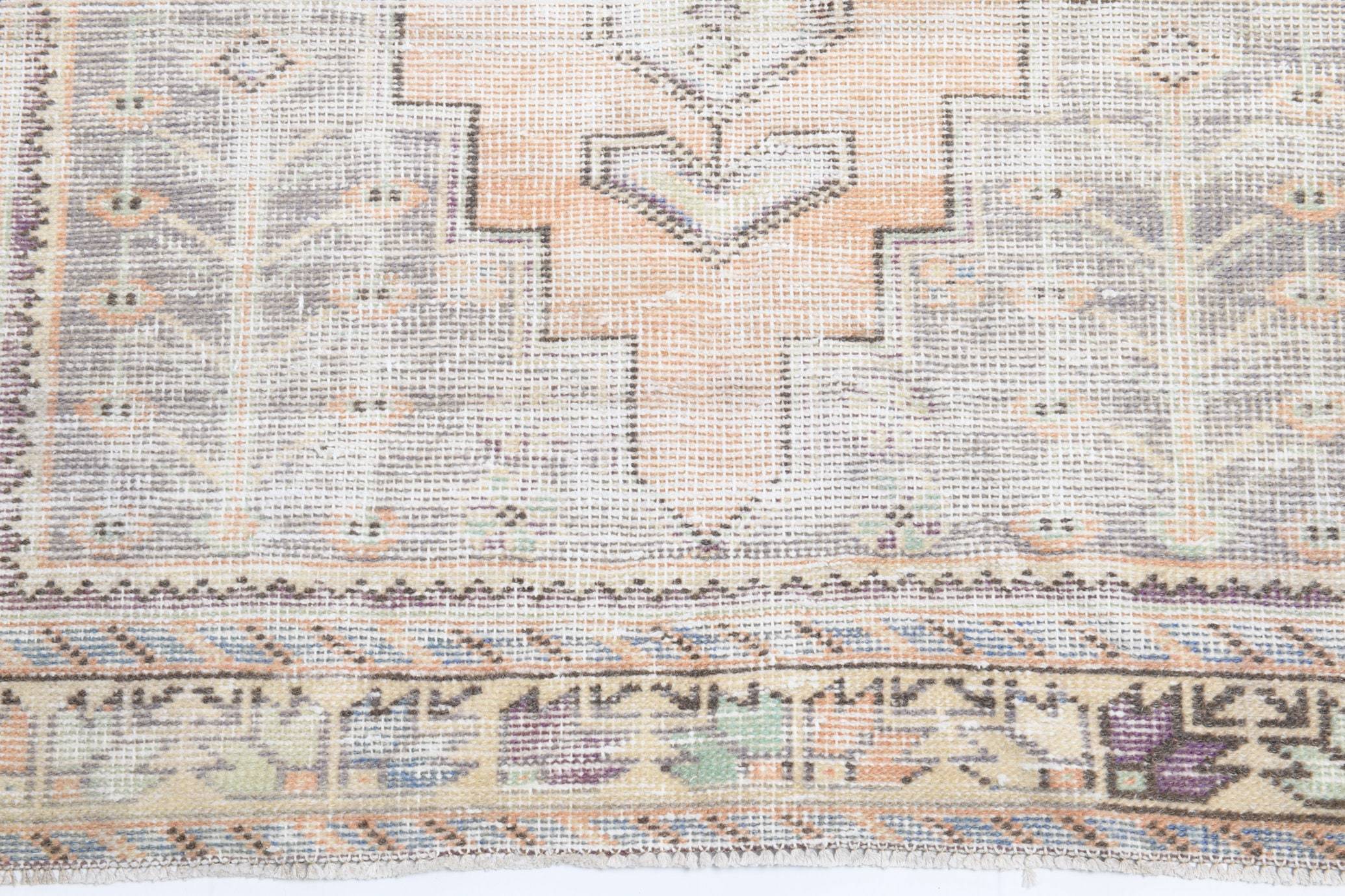 4' x 7' Multi Color Turkish Vintage Rug  |  RugReform