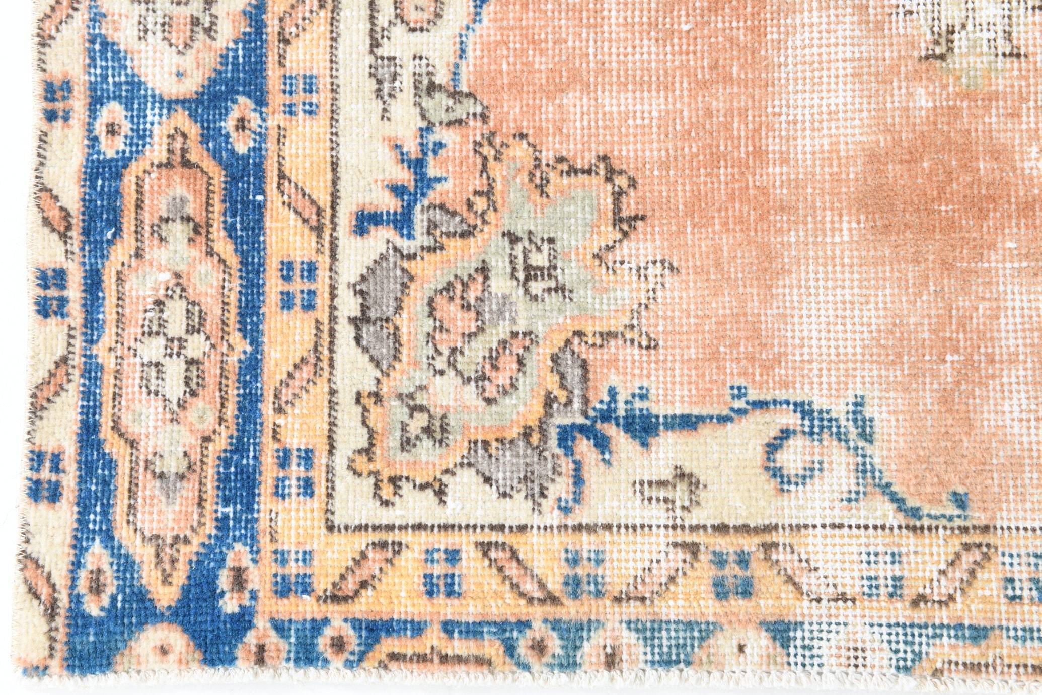 3' x 5' Blue Turkish Vintage Rug  |  RugReform