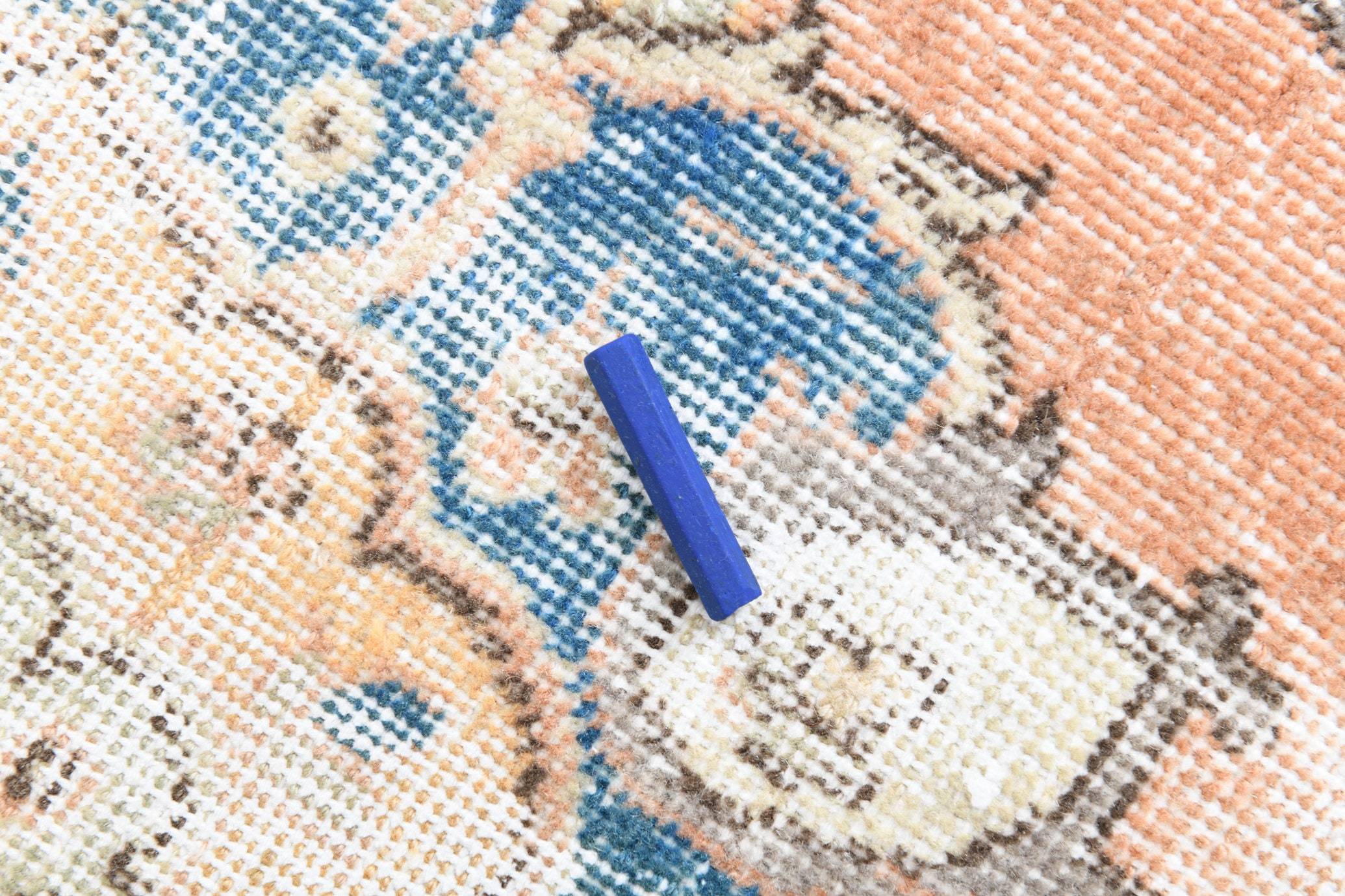 3' x 5' Blue Turkish Vintage Rug  |  RugReform