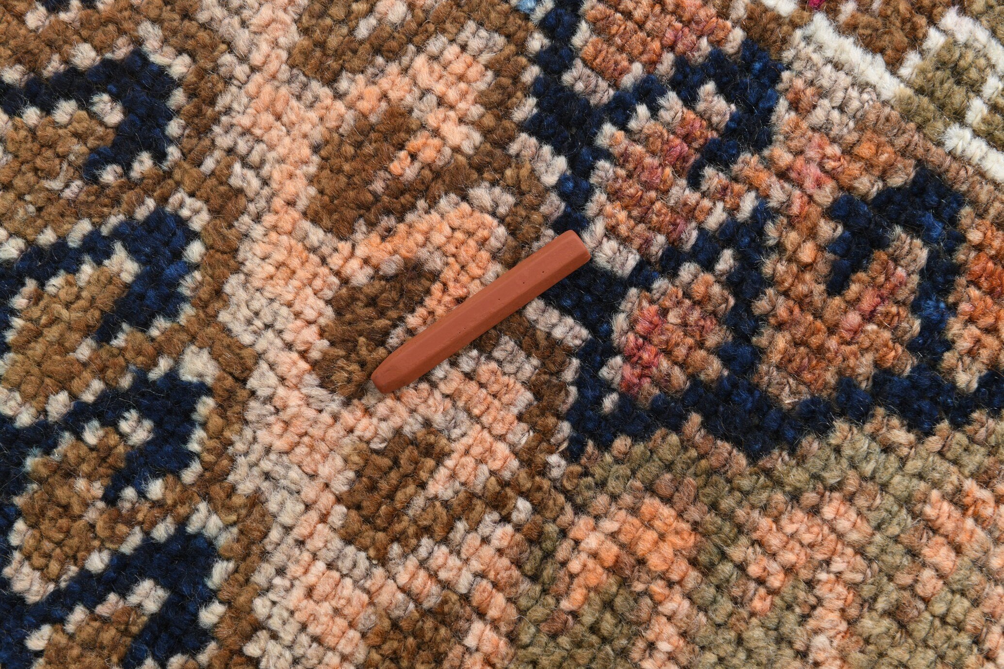 2' x 9' Brown Turkish Vintage Herki Rug  |  RugReform