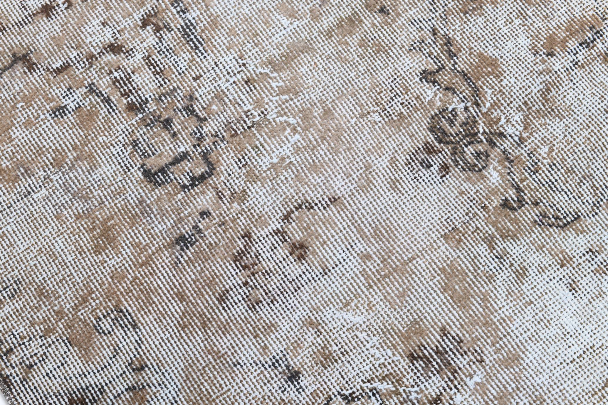 2' x 9' Brown Turkish Vintage Runner Rug  |  RugReform