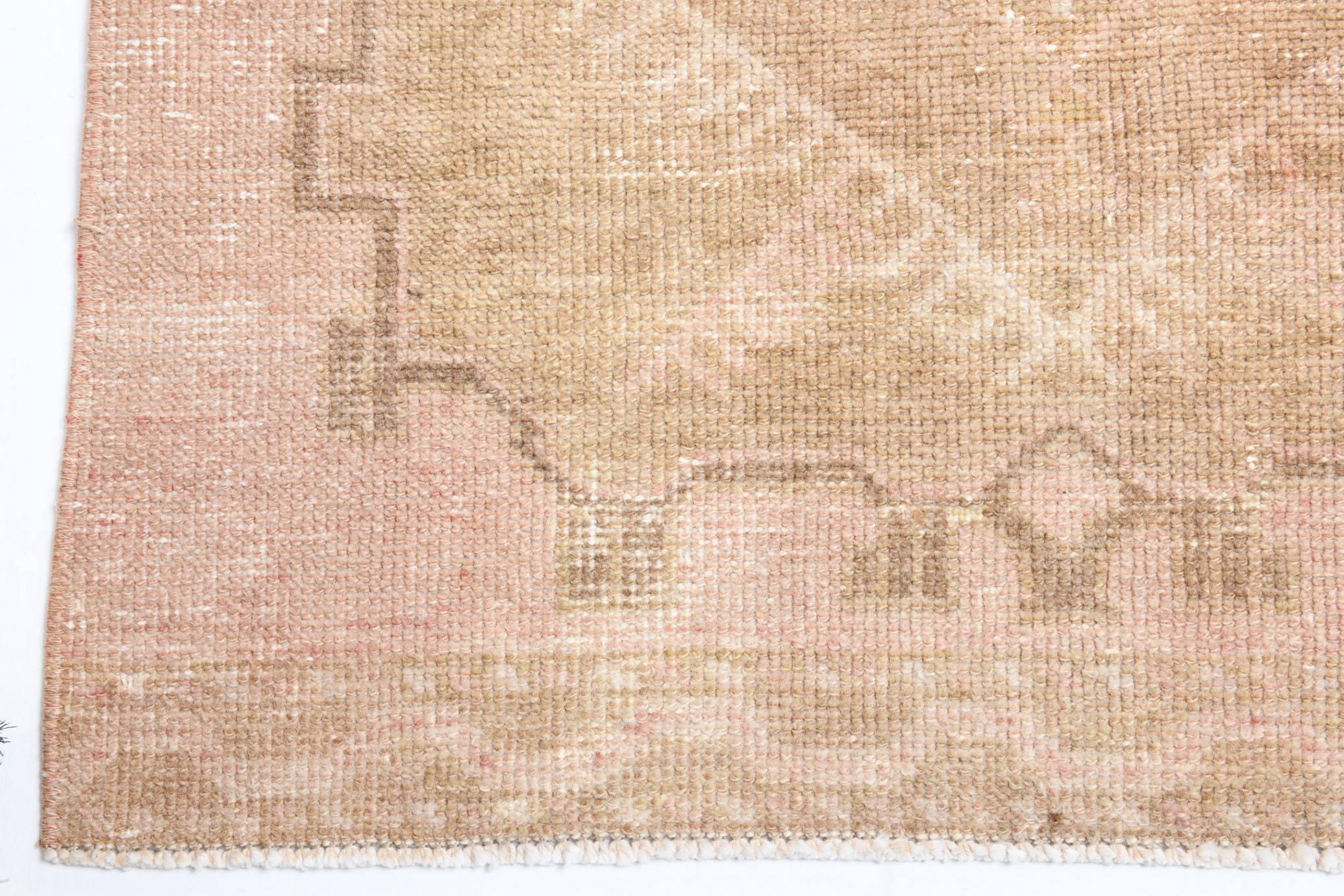 2' x 9' Brown Turkish Vintage Runner Rug  |  RugReform