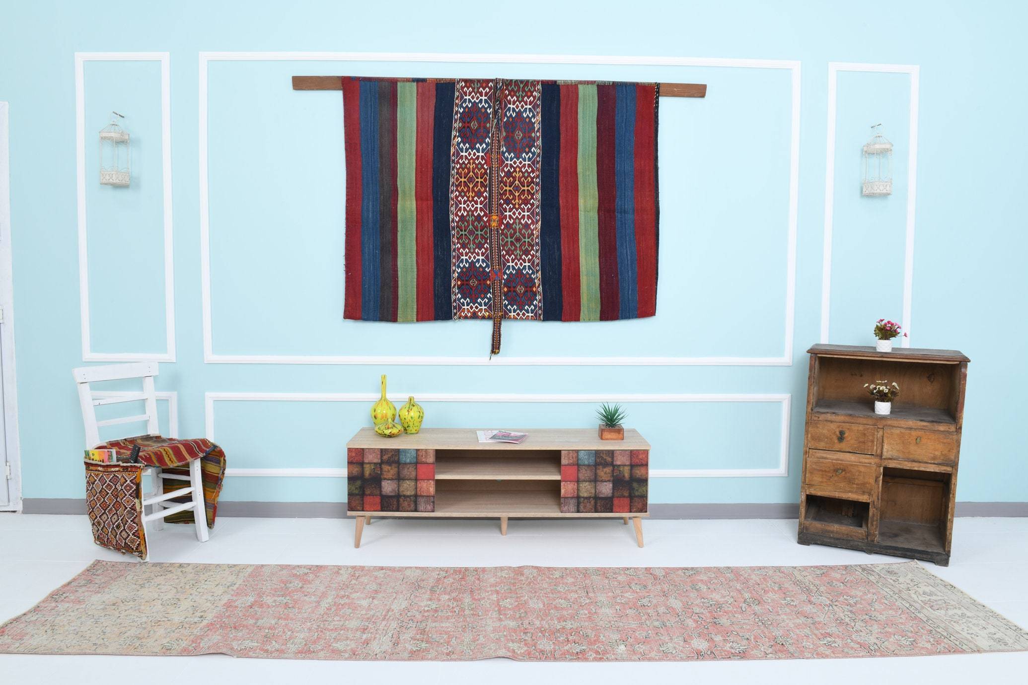 2' x 11' Red Turkish Vintage Runner Rug  |  RugReform
