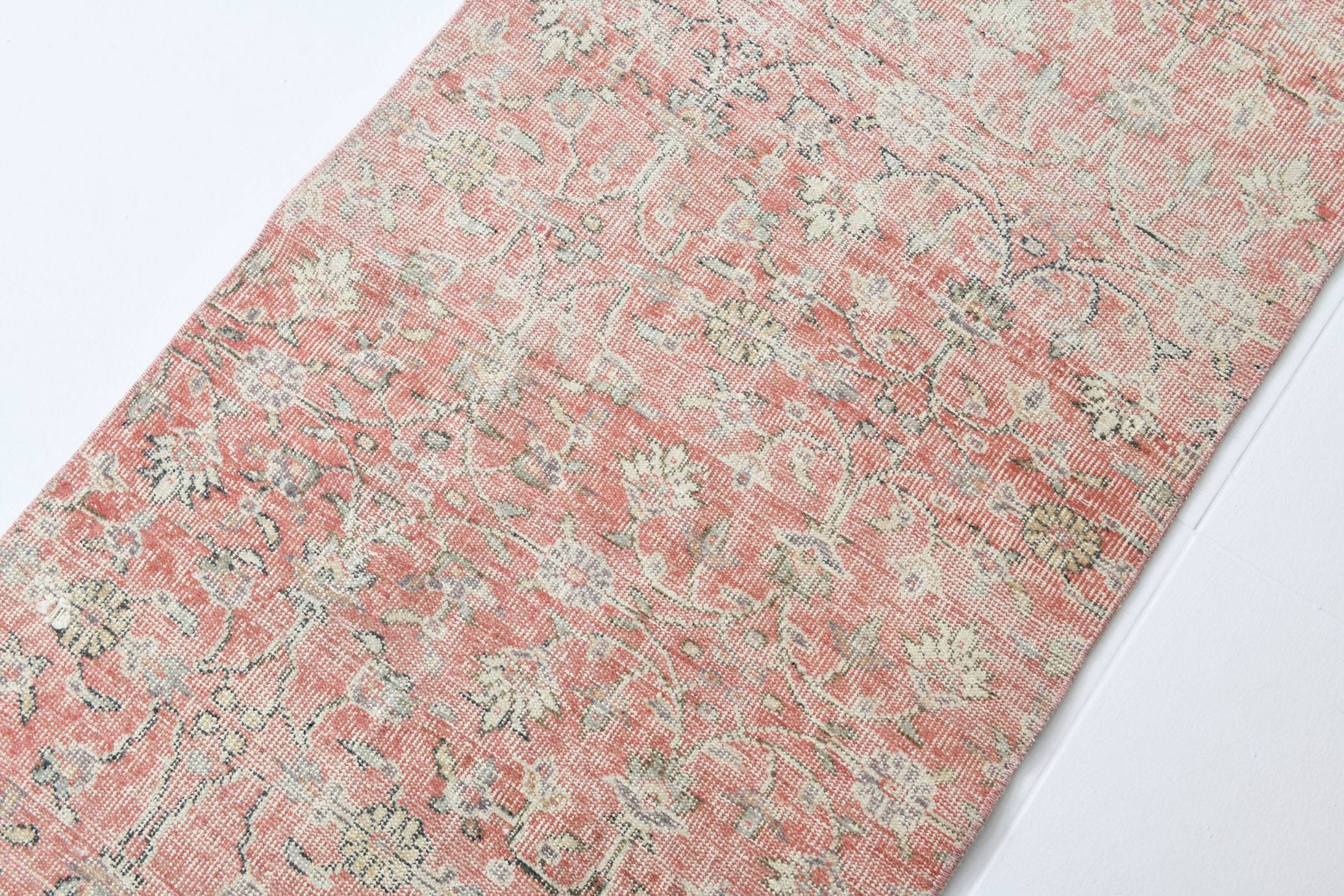 2' x 11' Red Turkish Vintage Runner Rug  |  RugReform