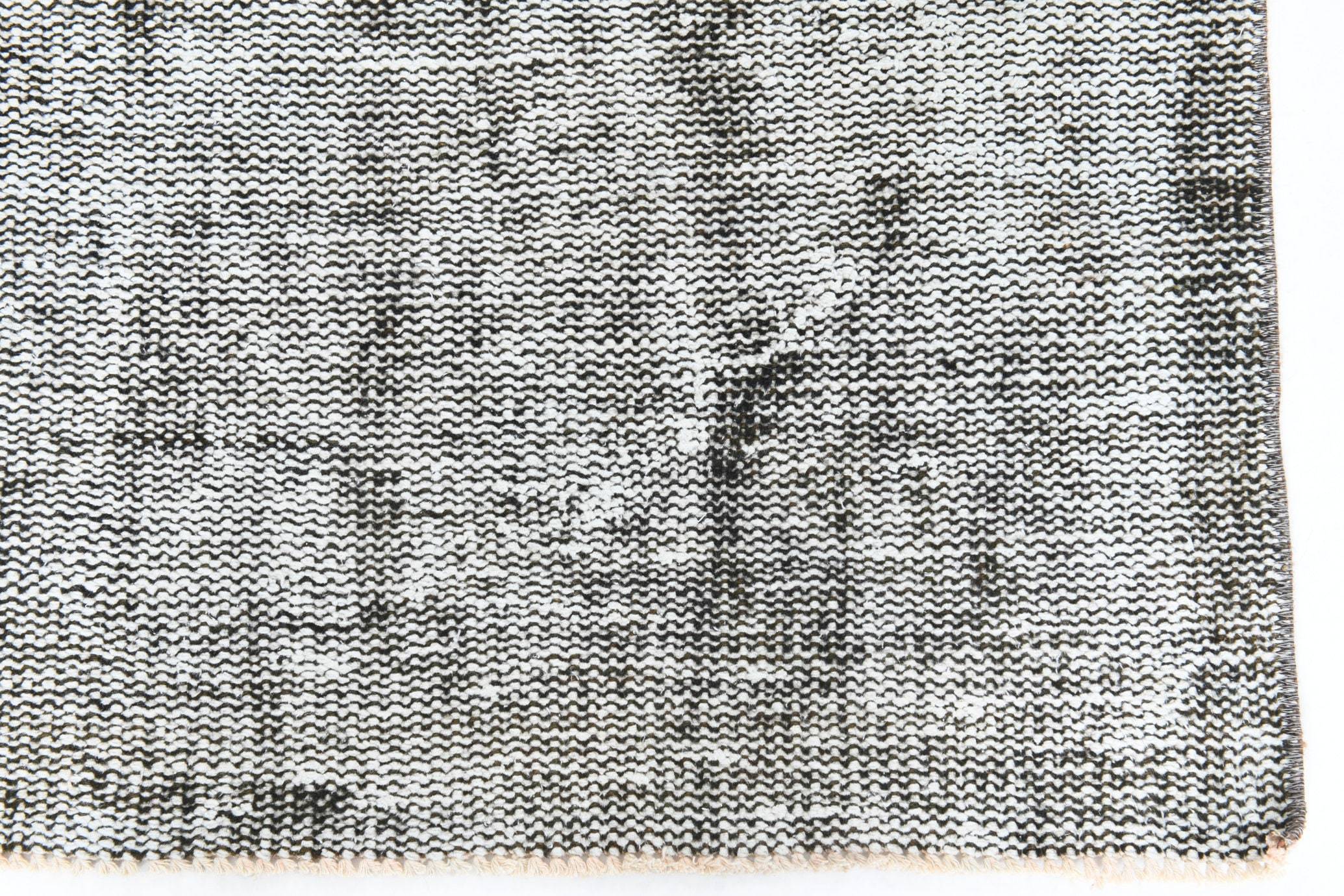 2' x 9' Black-Gray Turkish Vintage Runner Rug  |  RugReform