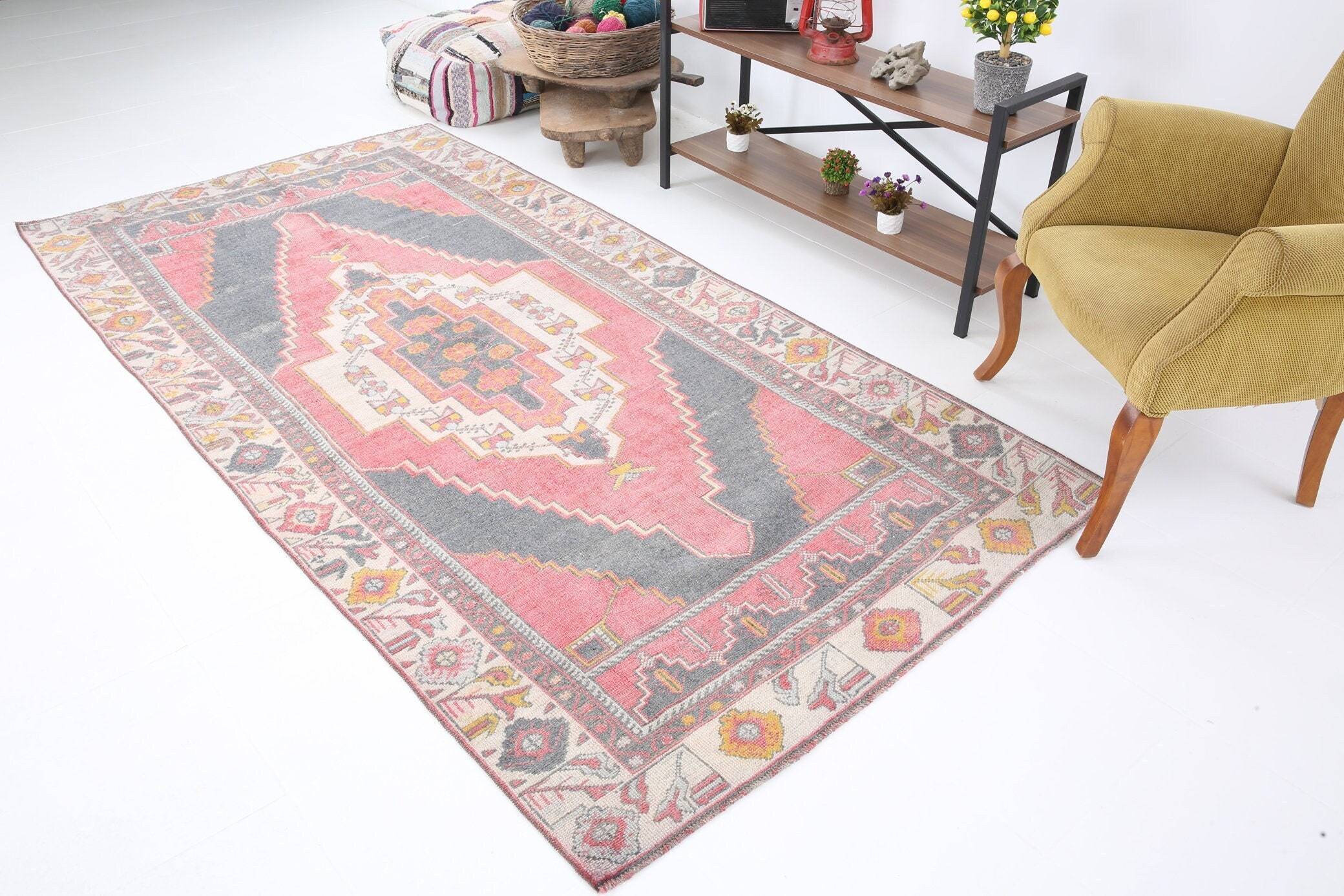4' x 9' Multi Color Turkish Vintage Rug  |  RugReform