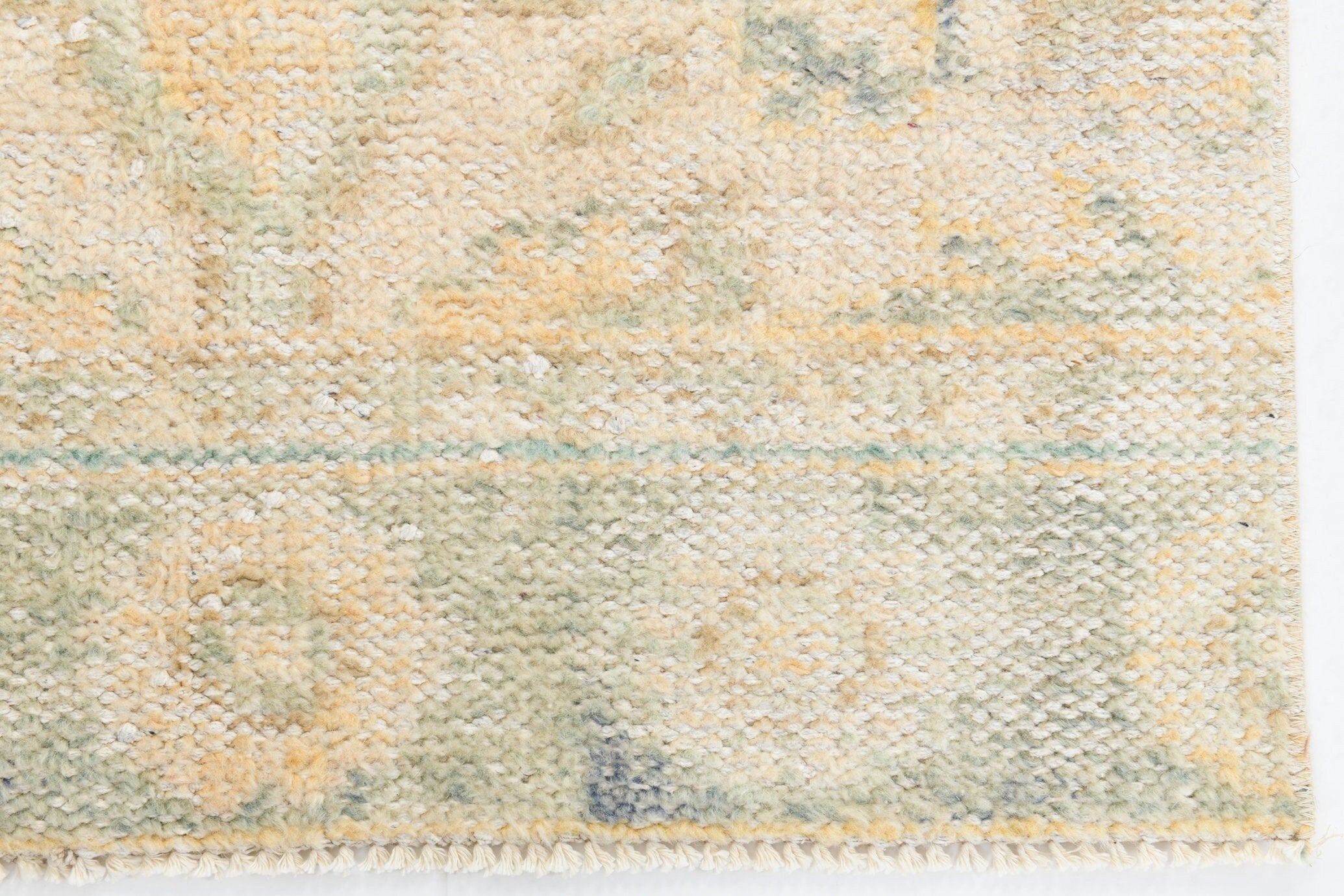 2' x 9' Yellow-Gold Turkish Vintage Runner Rug  |  RugReform