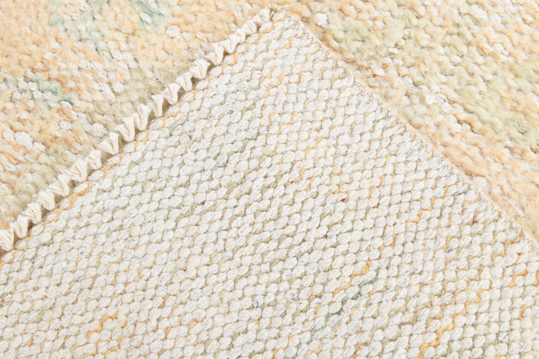 2' x 9' Yellow-Gold Turkish Vintage Runner Rug  |  RugReform