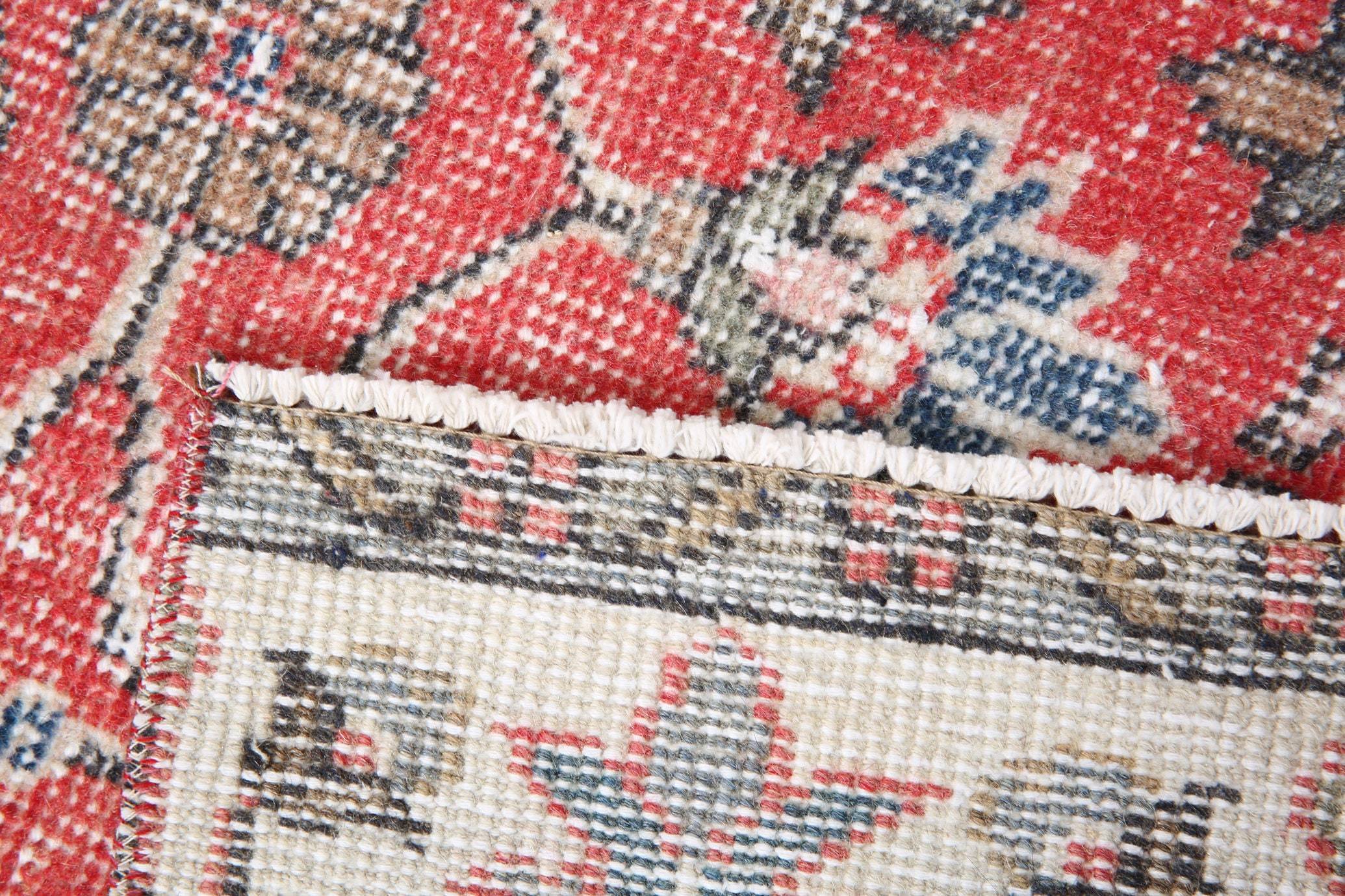 2' x 8' Red Turkish Vintage Runner Rug  |  RugReform