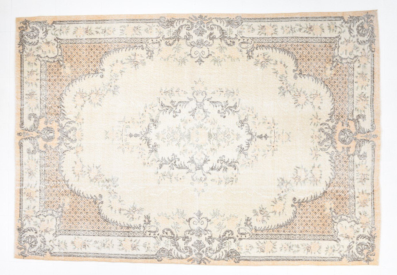 6' x 10' Brown Turkish Vintage Rug  |  RugReform