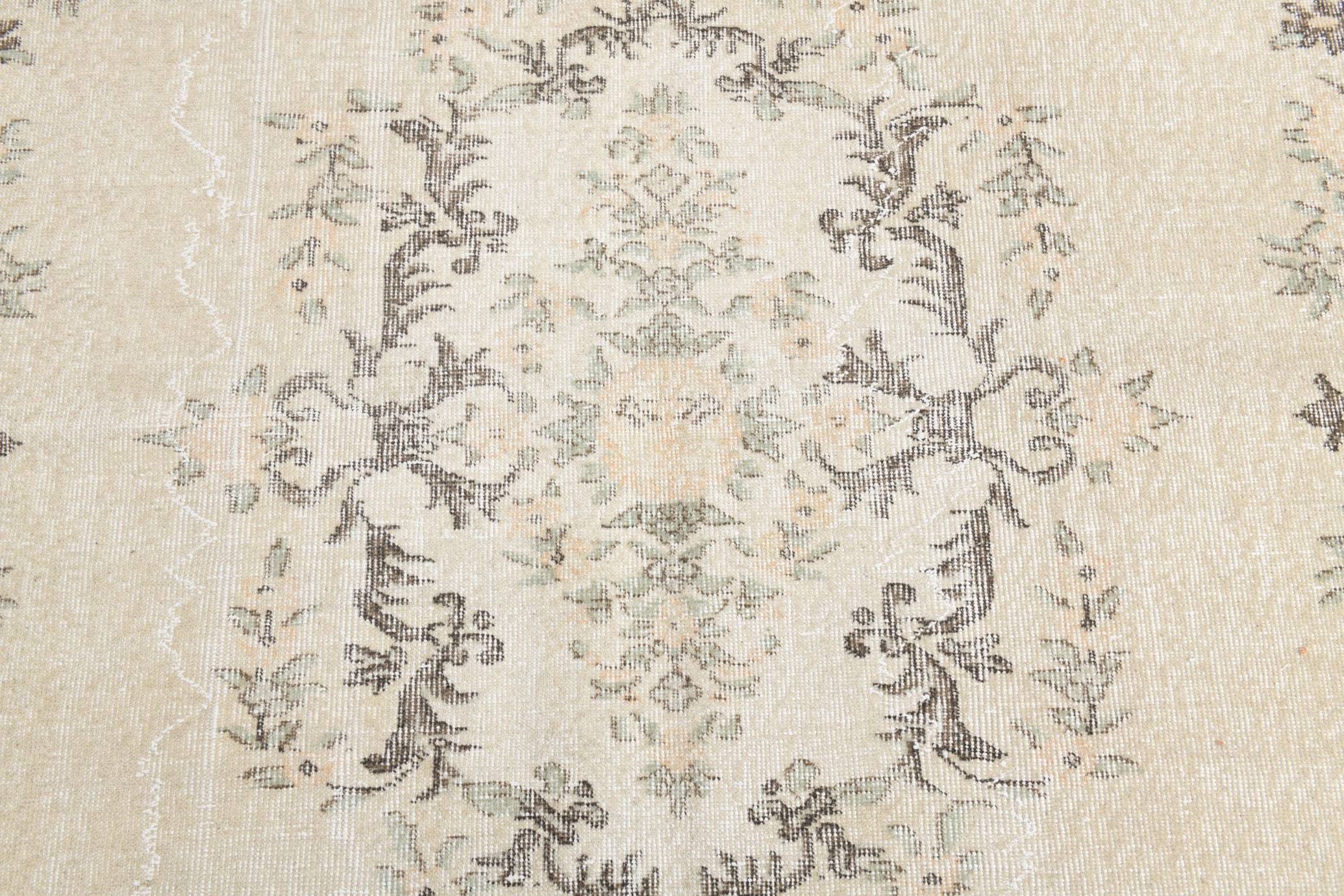 6' x 10' Brown Turkish Vintage Rug  |  RugReform