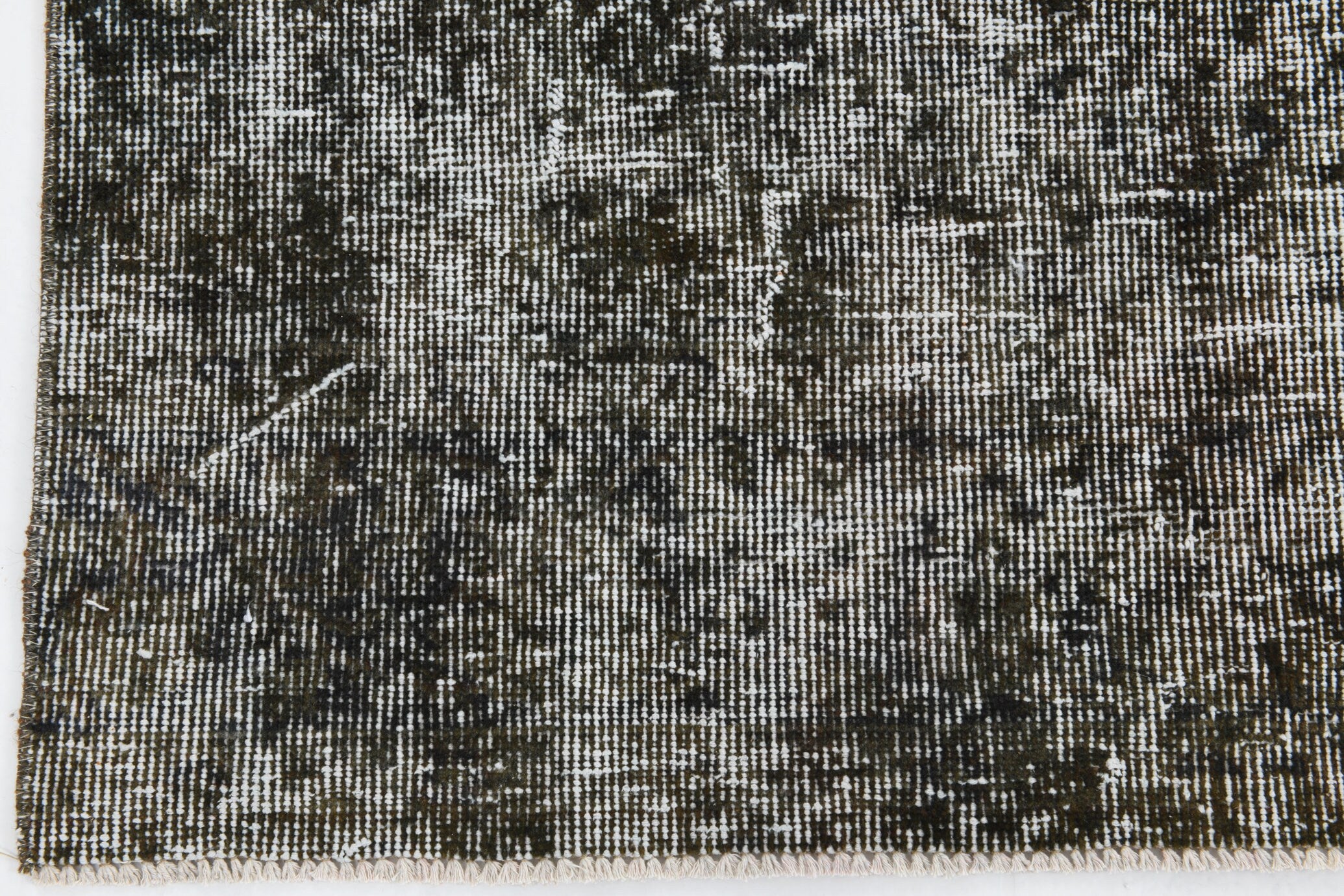 2' x 10' Black-Gray Turkish Vintage Runner Rug  |  RugReform