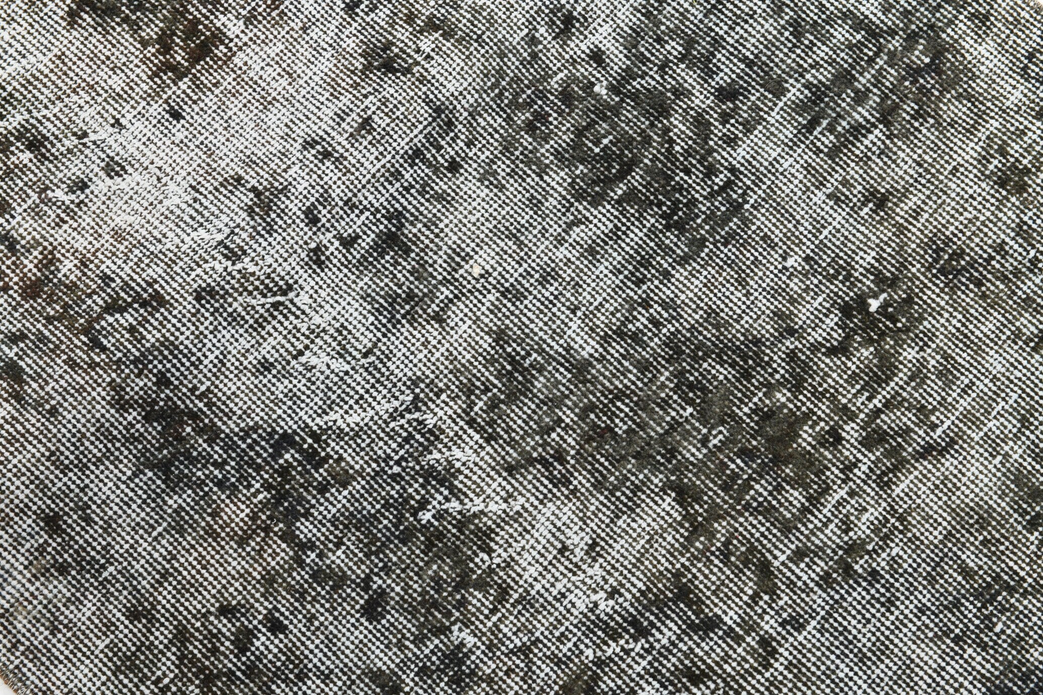 2' x 10' Black-Gray Turkish Vintage Runner Rug  |  RugReform