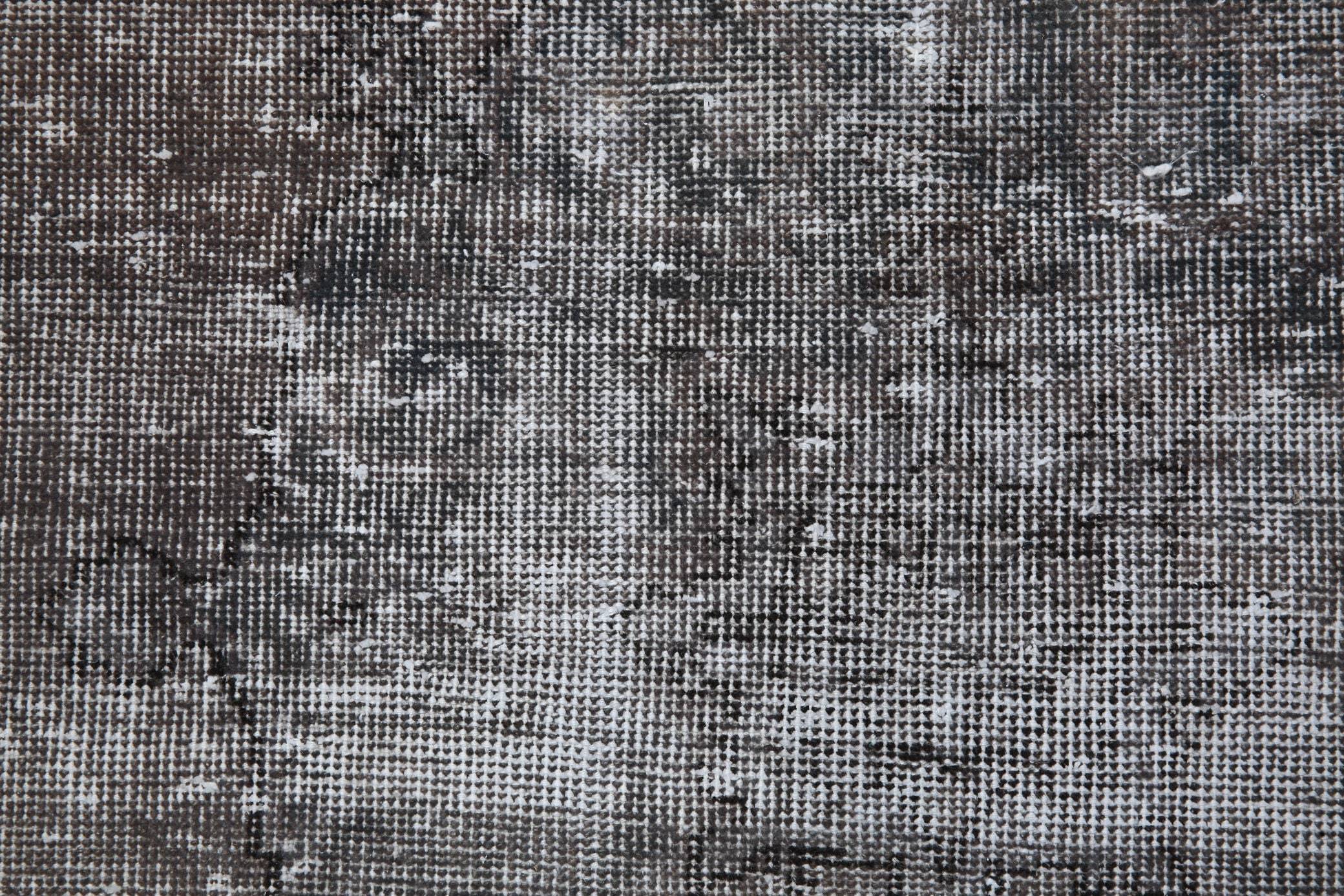 3' x 7' Black-Gray Turkish Vintage Rug  |  RugReform