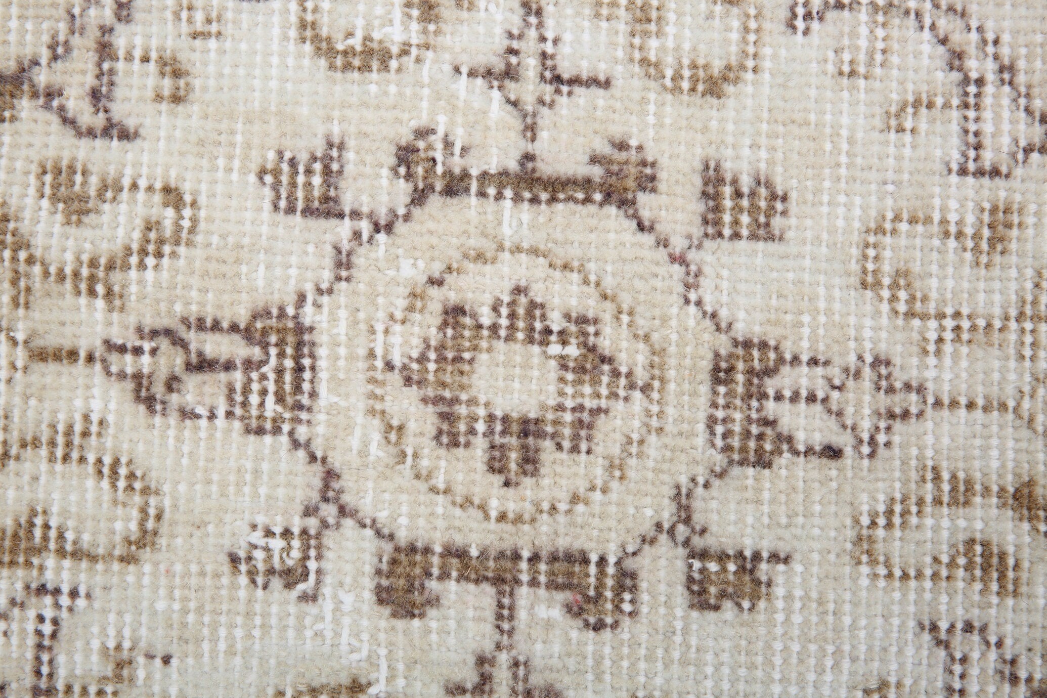 3' x 6' Tan-Ivory Turkish Vintage Rug  |  RugReform