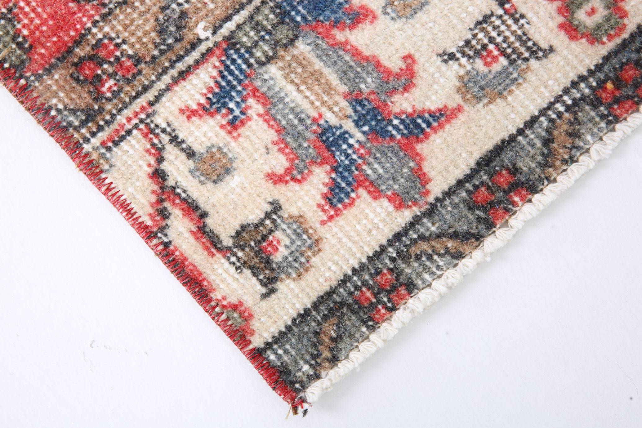 2' x 8' Red Turkish Vintage Runner Rug  |  RugReform